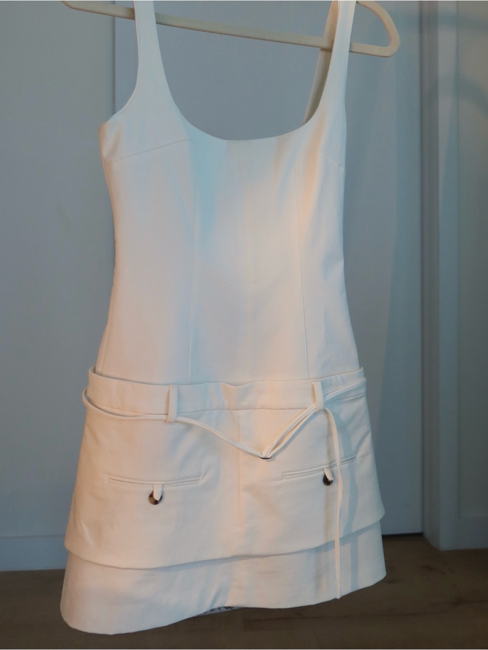 🕊️ Zara White Mini Dress 🕊️ XS - Picture 7 of 9
